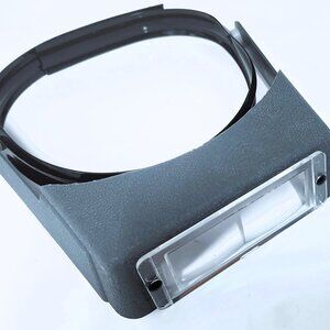 Headband Magnifier Visor Glasses With 3 Acrylic Coated Lenses
